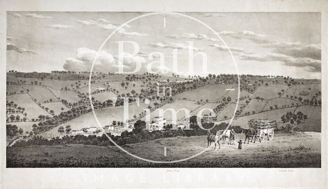 A Panoramic View of Bath from Beechen Cliff 1825