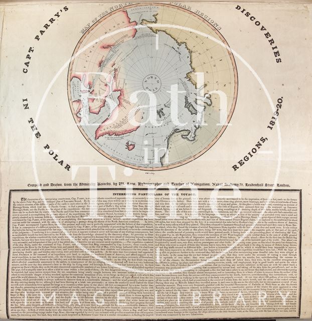 Map of Captain Parry's Discoveries in the Polar Regions 1819-1820
