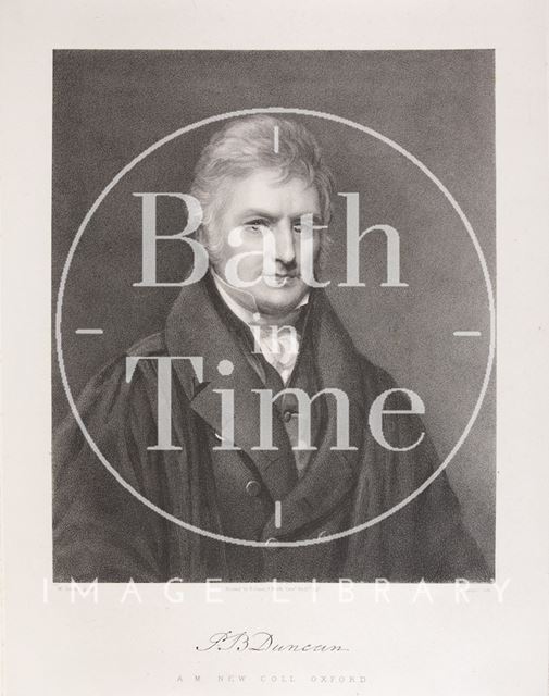 P.B. Duncan, A.M. (1772-1863), New Coll., Oxford c.1834-1858