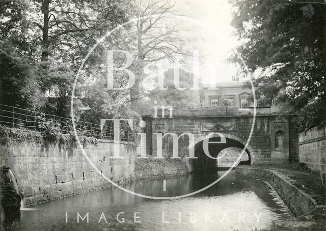 The Kennet and Avon Canal at Sydney Gardens, Bath c.1914