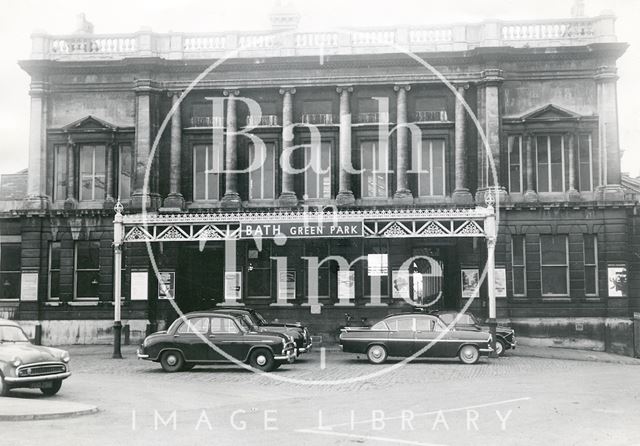 Green Park Station, Bath 1963