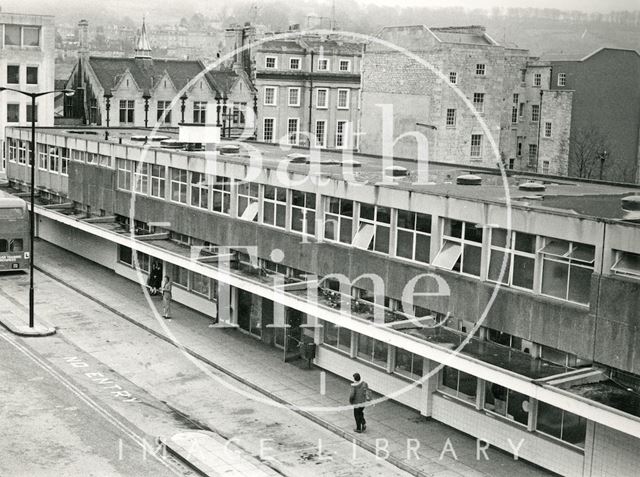 The old bus station, Bath 1977