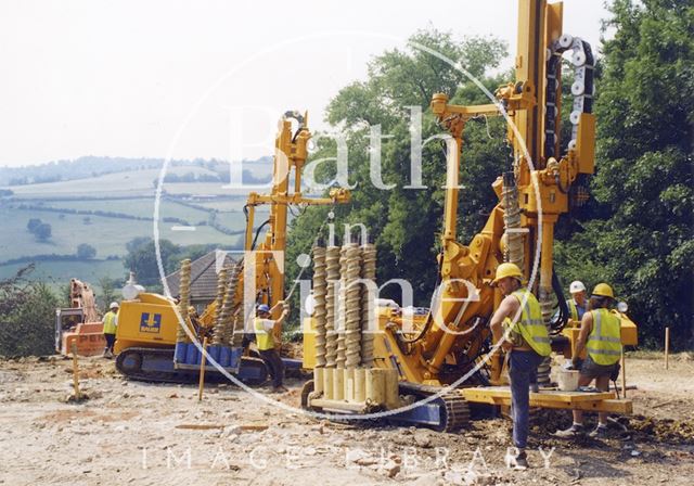 Building the Swainswick Batheaston/Swainswick Bypass 1995