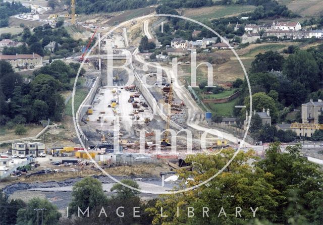 Building the Swainswick Batheaston/Swainswick Bypass 1995