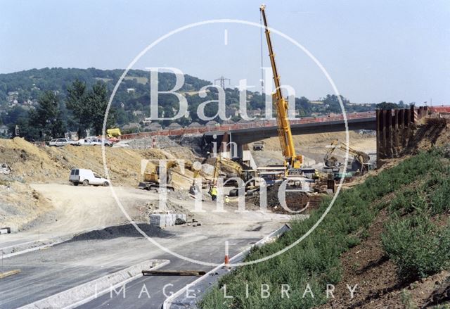 Building the Swainswick Batheaston/Swainswick Bypass 1995