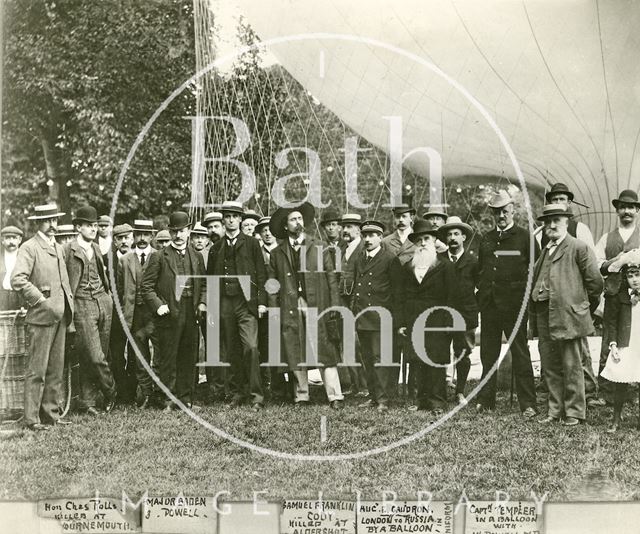 Balloon Ascent at Sydney Gardens, Bath 1902