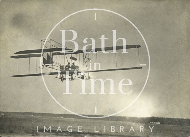 An aeronautical experiment at Lansdown by Patrick Alexander of Batheaston c.1912