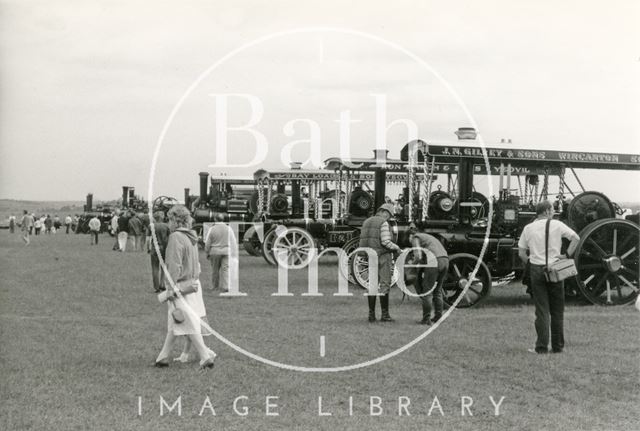 Bath Traction Engine Rally, Lansdown 1985