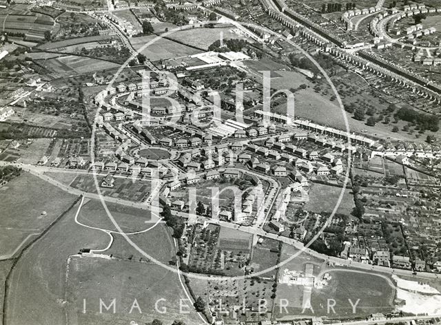 Aerial view of Southdown, Bath 1935