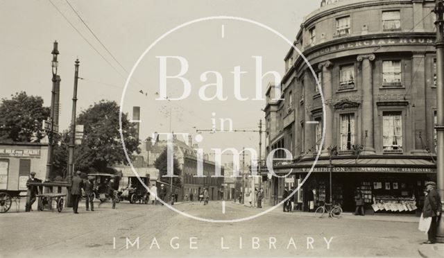 Dorchester Street from Railway Place, Bath c.1915