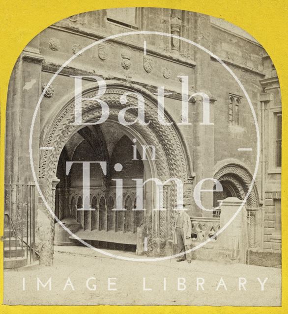 St. Augustine's Gate, adjoining Bristol Cathedral, Bristol c.1865