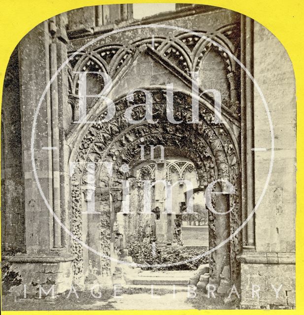 Glastonbury Abbey, Somerset c.1865