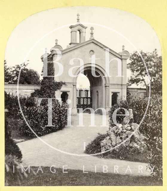 Entrance to Lansdown Cemetery, Bath c.1870