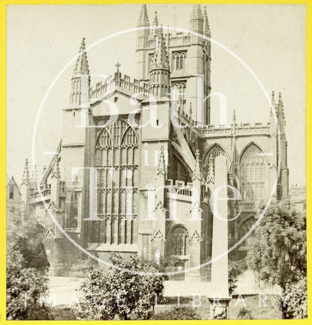 Bath Abbey from Orange Grove c.1870