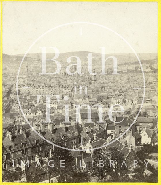 Bath from Beechen Cliff c.1870