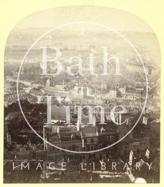 Bath from Beechen Cliff c.1870