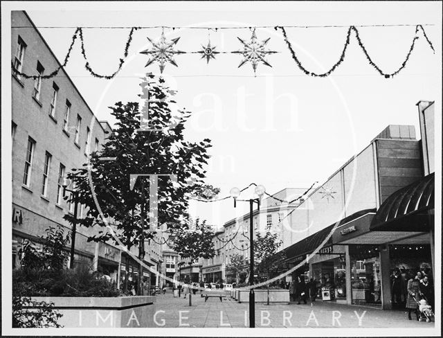 View along Southgate Street, Bath 1975