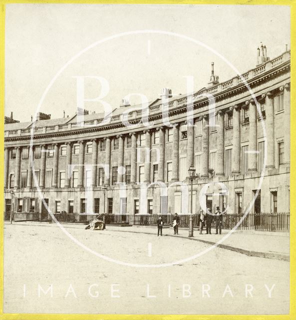 Royal Crescent, Bath c.1865