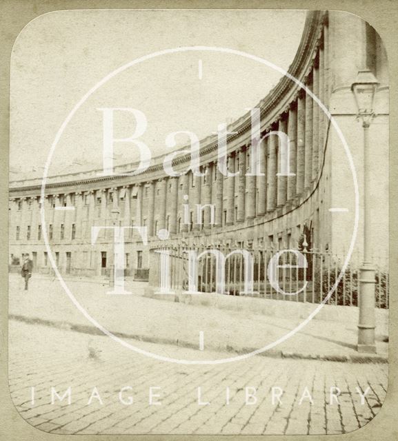 Royal Crescent, Bath c.1859