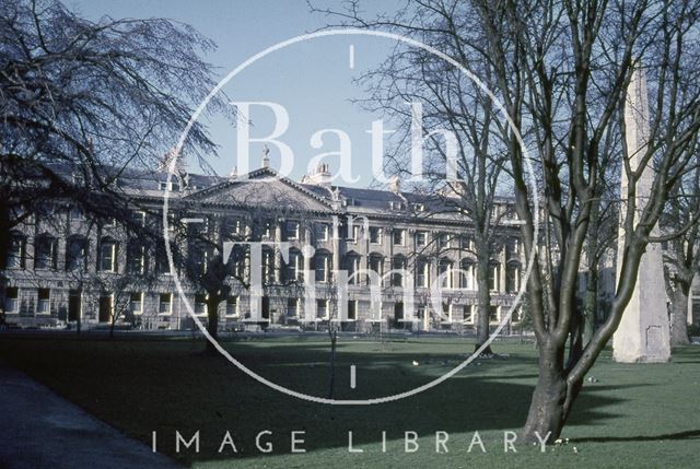 Queen Square, north side, Bath c.1960