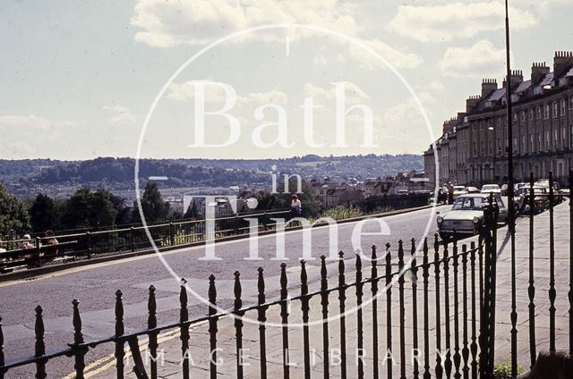 Camden Crescent, Bath looking south, Bath c.1960