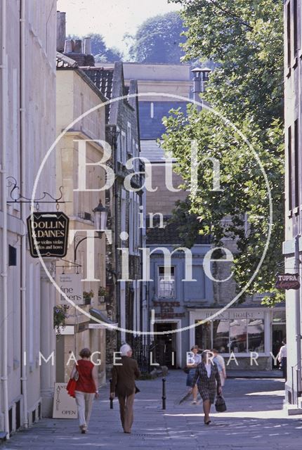 Church Street looking towards Abbey Green, Bath 1978