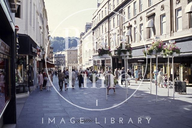 Union Street, Bath looking south c.1970