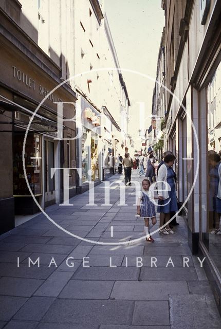 Union Passage, looking north, Bath c.1980