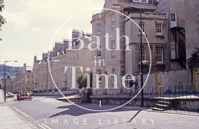 Lansdown Road looking south, Bath c.1980