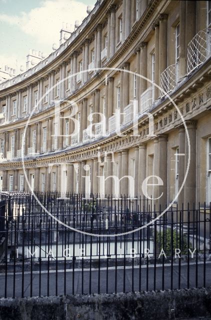 The Circus, Bath, southeast quadrant, freshly cleaned c.1980