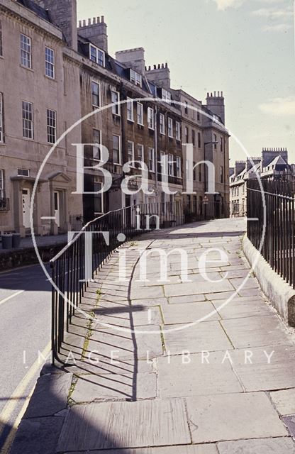 High pavement at Montpelier, Julian Road, Bath c.1980