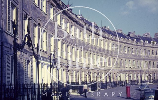 Lansdown Crescent, Bath c.1960