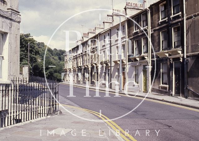 View of Camden Road from Camden Crescent, Bath c.1960