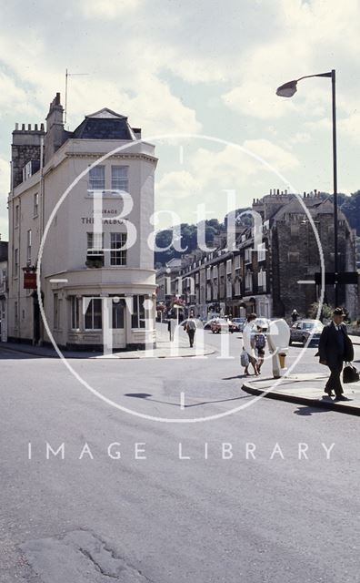 The Talbot Inn, St. James's Parade, Bath c.1970