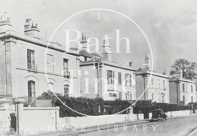 Claremont Place, Camden Road, Bath c.1940