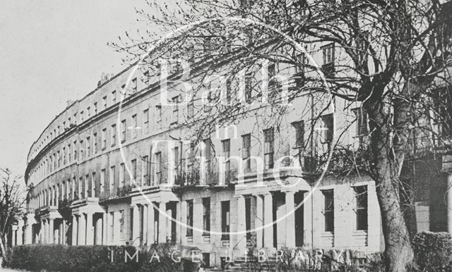 Lansdown Crescent, Cheltenham, Gloucestershire c.1940