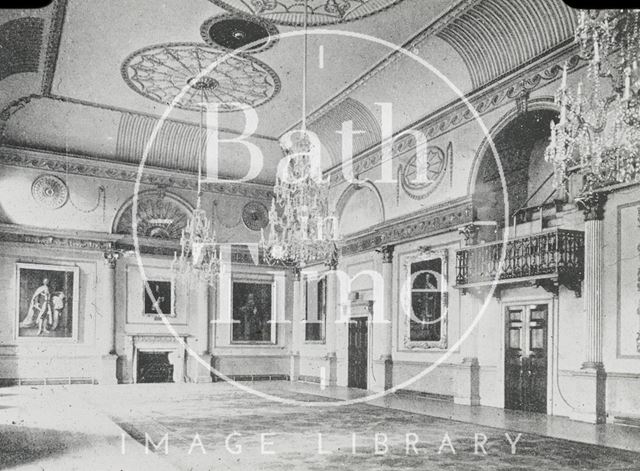 The Ballroom at the Guildhall, Bath c.1960