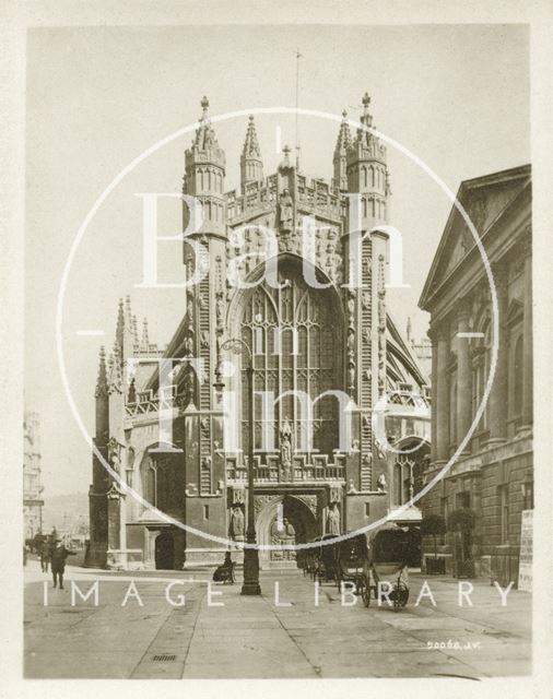 Bath Abbey, west front c.1910