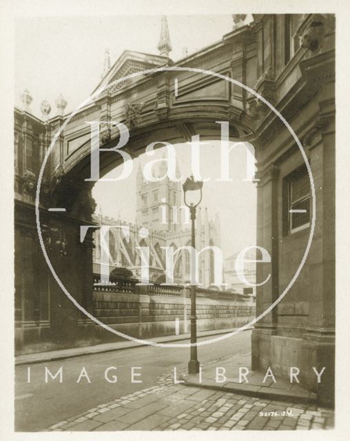 Bath Abbey view from York Street c.1910