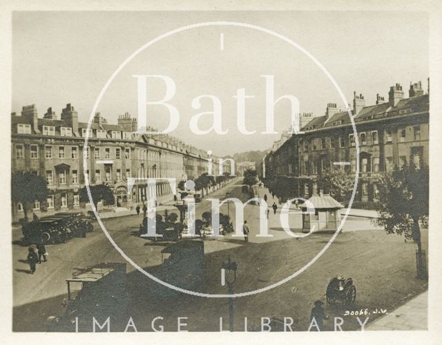 Laura Place and Great Pulteney Street, Bath c.1910