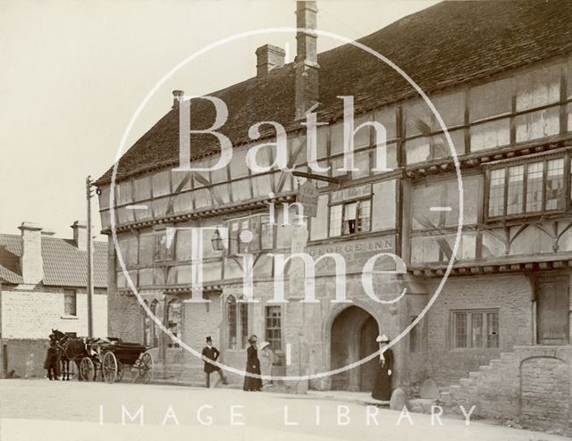 The George Inn, Norton St. Philip, Somerset c.1901