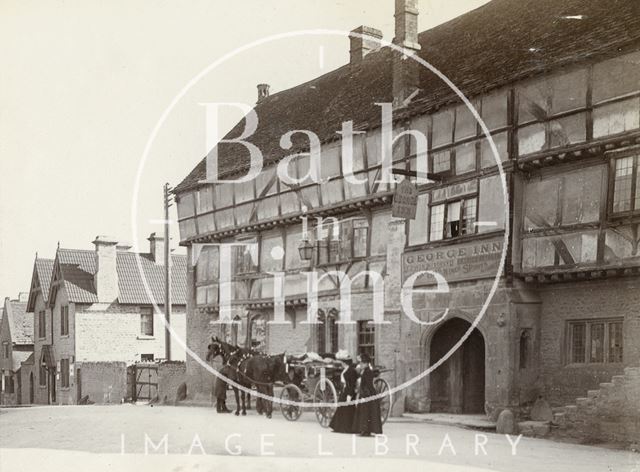 The George Inn, Norton St. Philip, Somerset c.1901