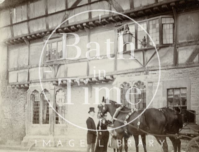 The George Inn, Norton St. Philip, Somerset c.1901