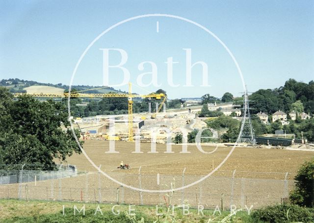 Batheaston/Swainswick Bypass Under Construction 1995