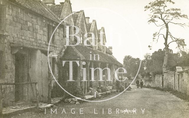 Cottages in Claverton near Bath c.1920