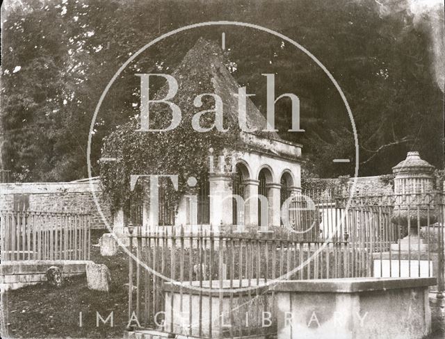 Ralph Allen's mausoleum, Claverton 1861