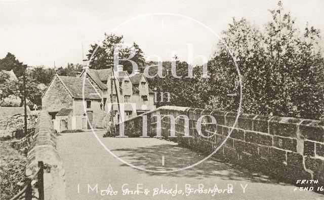 The Inn & Bridge at Freshford 1930s