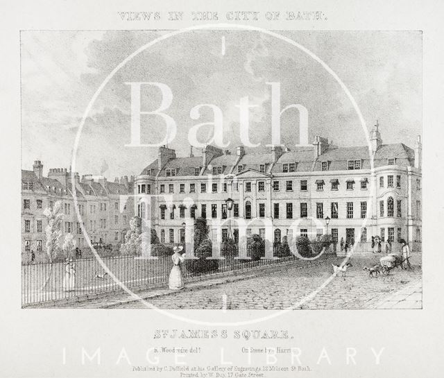 St. James's Square, Bath 1829