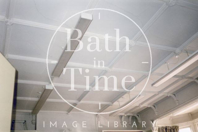 Ceiling Detail, Ellsbridge House, Keynsham, Somerset 1991