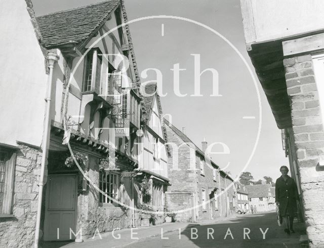 Sign of the Angel, Church Street, Lacock, Wiltshire 1974